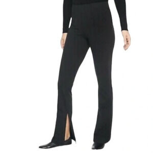 Athleta Greenwich Flare Black High Rise Pant Dress or Athleisure W-421 Sz S